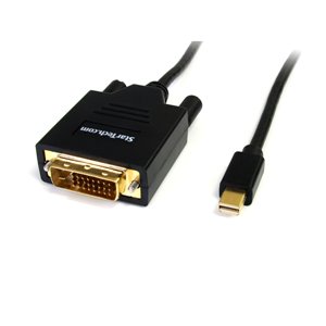 StarTech.com 6ft Mini DisplayPort to DVI Adapter Cable Mini DP to DVI-Black