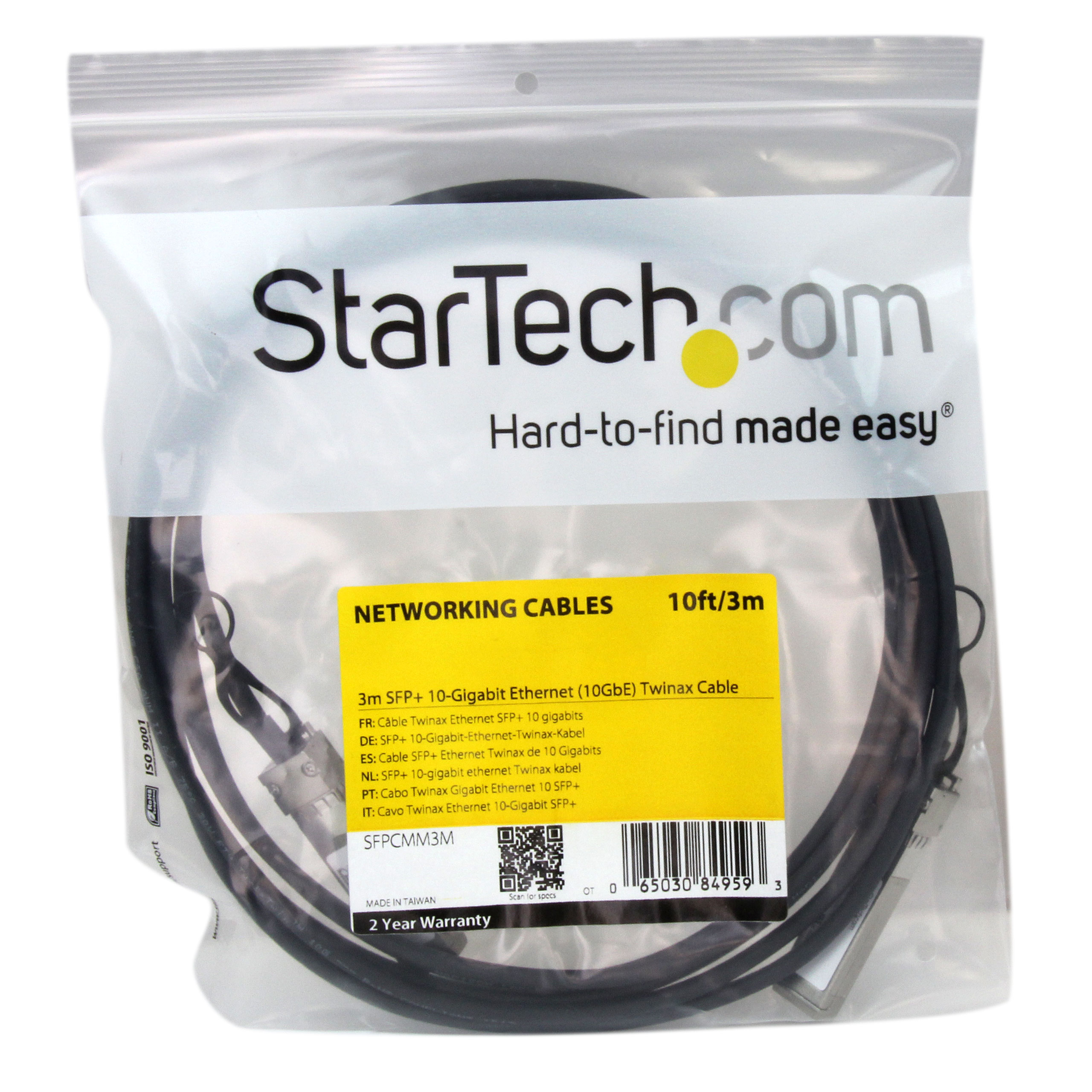 Câble SFP DAC de 7 m - Conforme à MSA (SFP10GAC7M Câble SFP DAC de 7 m - Conforme à MSA (SFP10GAC7M