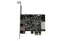 folie 2 von 5, vergrößern, fügen sie einem pci express-fähigen pc 2 superspeed usb 3.0-ports hinzu