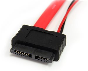 Features a thin cable design, which helps reduce clutter and increase airflow within the computer/server case