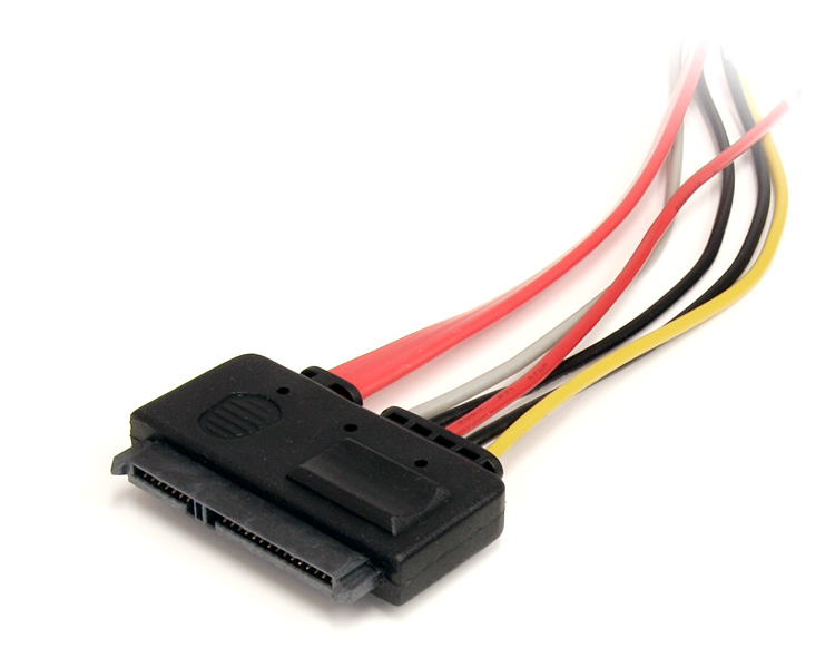 12in 22 Pin SATA Power/Data Ext Cable - Cables SATA