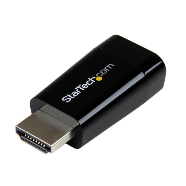 folie 1 von 3, vergrößern, startech.com kompakter hdmi® auf vga video adapter/ konverter ideal für chromebooks ultrabooks & laptops - 1920x1200