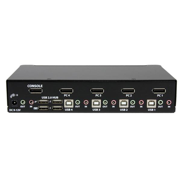 StarTech.com 4 Port HDMI KVM Switch With Built-in USB 3.0 Hub - 1080p -  SV431HDU3A2 - KVM Modules 