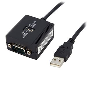 Add an RS422/485 serial port to your system through USB; features COM port retention