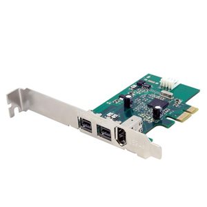 Add 2 native FireWire 800 ports to your computer through a PCI Express expansion slot