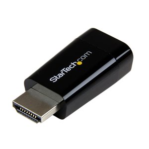 StarTech.com Compact HDMI to VGA Adapter Converter – 1920x1200/1080p