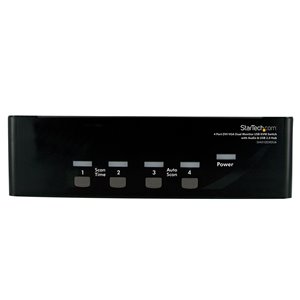 Permet de partager un clavier et une souris ainsi qu’un écran ou moniteur VGA et un écran ou moniteur DVI entre quatre ordinateurs multimédias