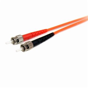 Fiber optic cables provide a higher quality signal over a greater distance