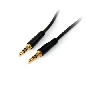 10 ft slim profile Stereo 3.5mm audio cable