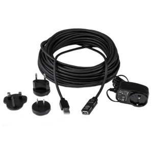 Daisy chain up to 4 cables together for reaching connection distances of up to 40-meters between your USB 2.0 devices