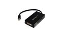 folie 2 von 2, vergrößern, schließen sie ihre mini displayport®-geräte mit diesem kompakten all-in-one-adapter an ein displayport®-, hdmi®- oder dvi-display an