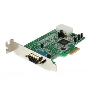 Add a RS-232 serial port to your standard or small form factor computer through a PCI Express expansion slot