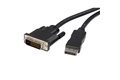 folie 1 von 3, vergrößern, startech.com 3m displayport® auf dvi adapter / konverter kabel (stecker/stecker)