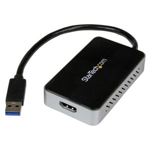 StarTech.com Adaptateur vidéo multi-écrans USB 3.0 vers HDMI - Carte  graphique externe avec hub USB à 1 port - M/F - 1920x1200 / 1080p - station  d'accueil - USB 3.0 - HDMI - Conformité TAA (USB32HDEH)