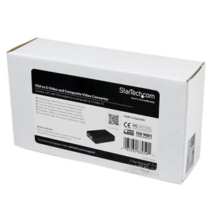 StarTech.com High Resolution VGA to Composite or S-Video Converter PC to TV