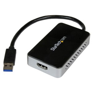 Connect an HDMI-equipped display through USB 3.0, while keeping the USB 3.0 port available