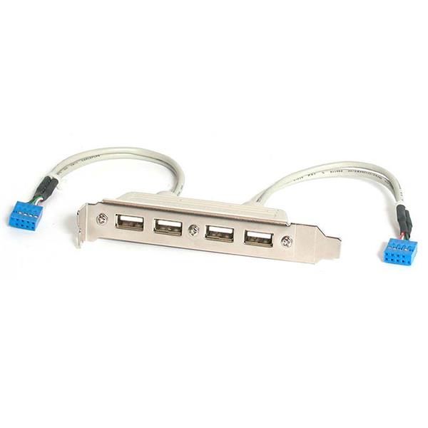 Add four USB 2.0 Ports to the back of your computer