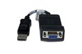 folie 3 von 3, vergrößern, verbinden sie ihren vga-monitor mit einem pc mit displayport