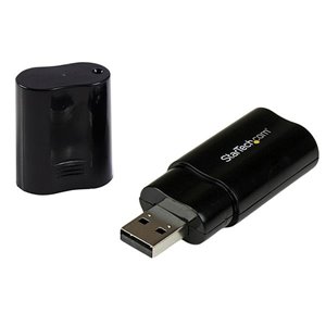 Add headphone and MIC audio connectors through USB