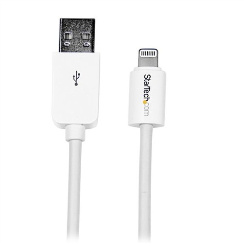 White Apple 8pin Lightning to USB Cable for iPhone iPod iPad