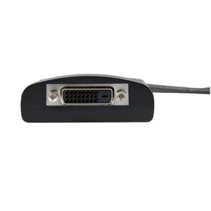 Unterstützt Auflösungen von bis zu 2560x1600 mit DVI Dual Link-Displays und 1920x1080 mit Single-Link-DVI-Displays