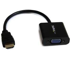 Connect an HDMI® equipped Laptop, Ultrabook, or Desktop Computer to your VGA Display, or Projector