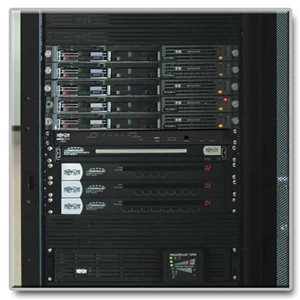 8-Port Rackmount IP KVM Switch Controls Multiple Computers