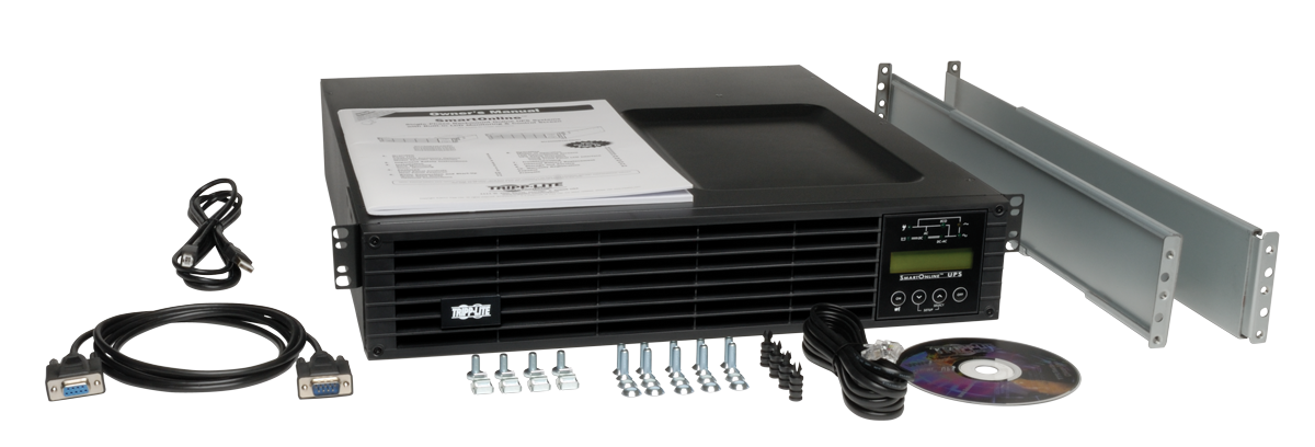 Tripp Lite UPS Smart Online 2200VA 1800W Rackmount 120V LCD USB DB9 ...