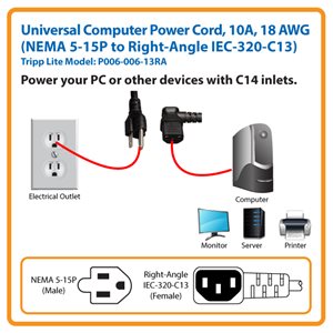 Replace Your Worn-Out or Missing Computer Power Cords