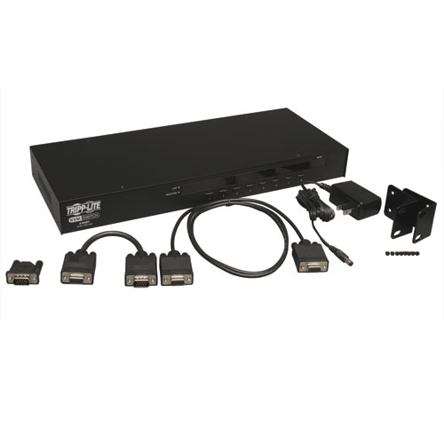 8-port Tripp Lite 8-Port Rackmount USB / PS2 KVM Switch w/ On