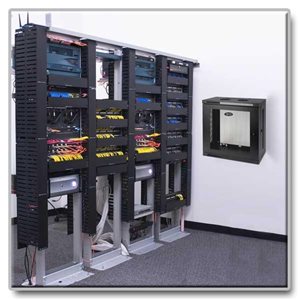 Space-Saving, PCI-Complaint Wall-Mount Storage for Shallow Rackmount Equipment