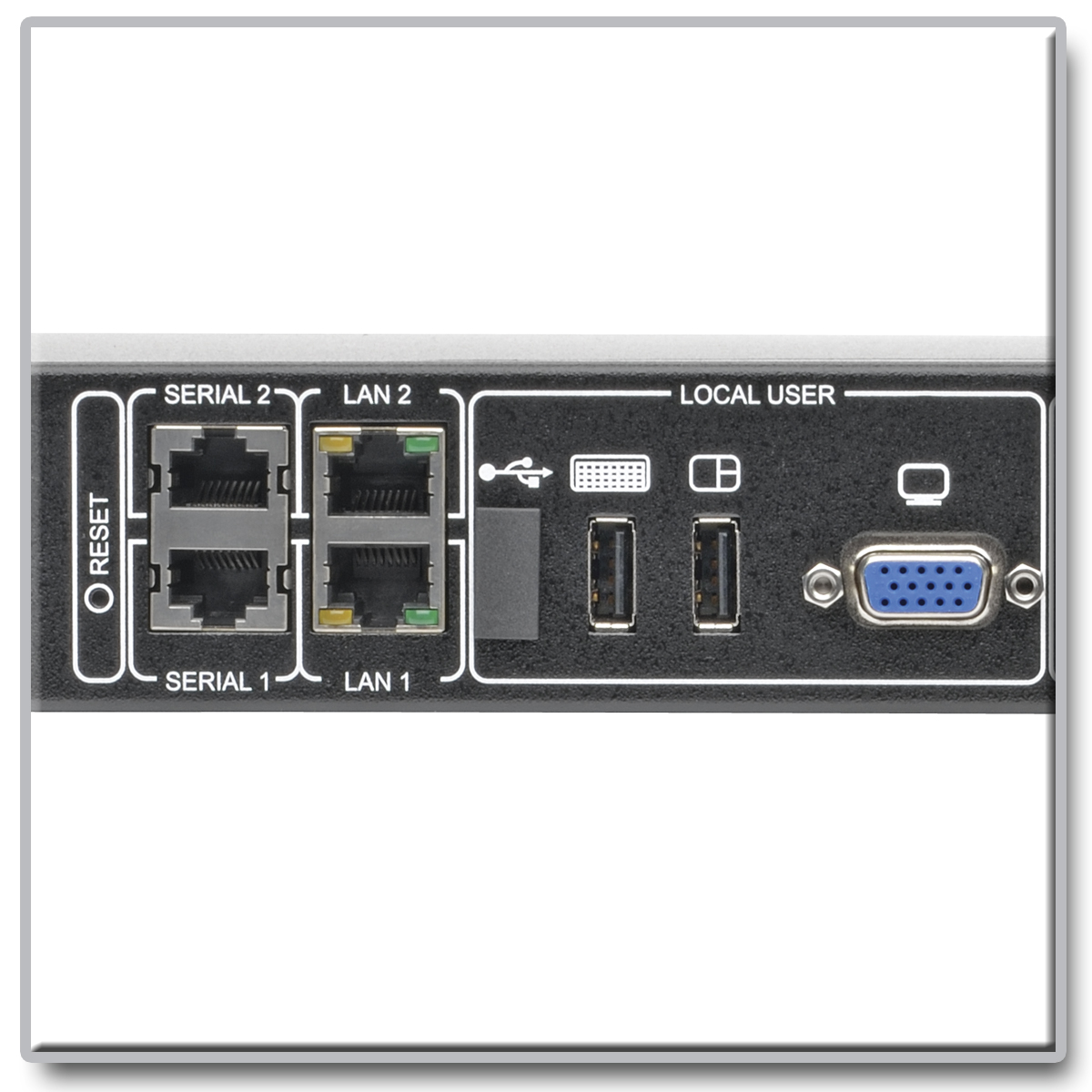 16-Port NetCommander™ IP Cat5 KVM Switch-Requires B078-Series Interface ...