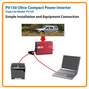 Ultra Compact 150 Watt Power Inverter/Charger