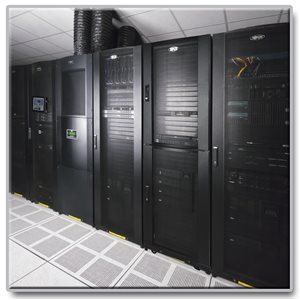 42U Premium Dual-Compartment Colocation Rack Enclosure Server Cabinet