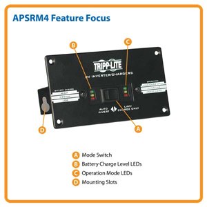 Tripp Lite Remote Control Module Inverters and Inverter / Chargers ...
