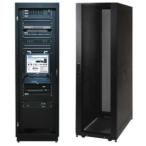 Premium 42U Rack Enclosure Server Cabinet with Doors & Sides -3000lb Capacity
