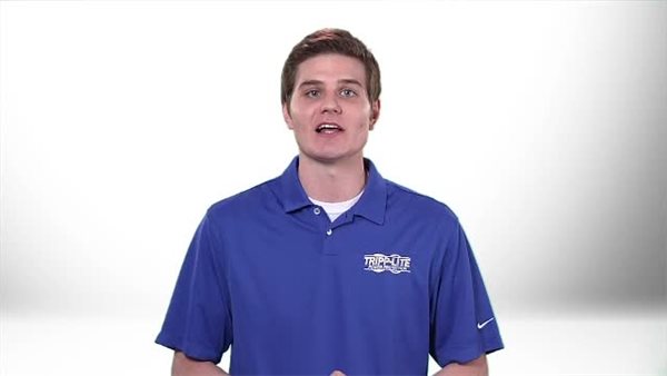 thumbnail video image 2 of Tripp Lite Accessory SR12UB 12U Rack Enclosure Server Cabinet 33inch Deep Slider, 2 of 3