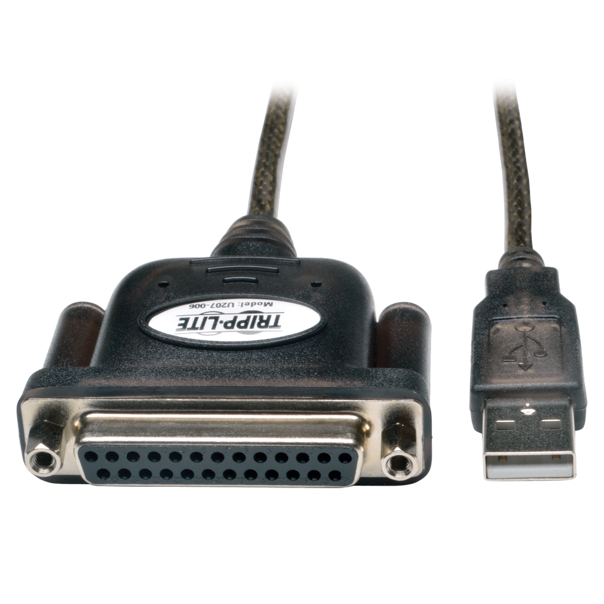 Tripp Lite U207-006 USB to Parallel Printer Adapter Cable; 6' | Quill.com