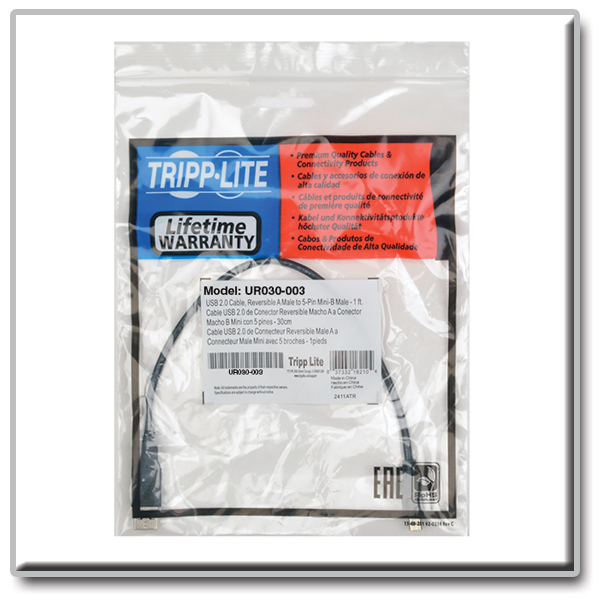 Tripp Lite Eaton Series Universal UR030-003 | Tech-America