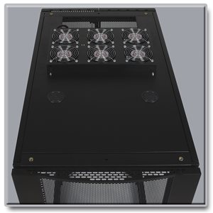 Tripp Lite Rack Enclosure Server Cabinet Fan Panel Airflow