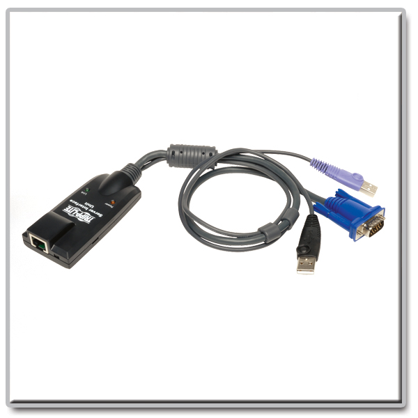 Tripp Lite USB Server Interface Unit Virtual Media & CAC B064 Cat5 KVM TAA  - KVM / USB extender - TAA Compliant