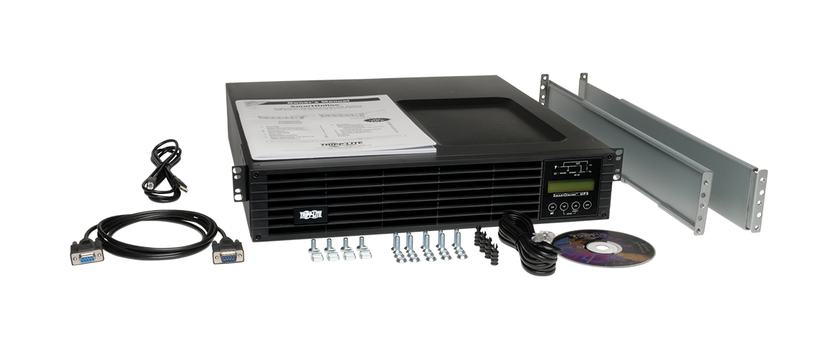 Tripp Lite UPS Smart Online 1500VA 1350W Rackmount 120V LCD USB DB9 ...