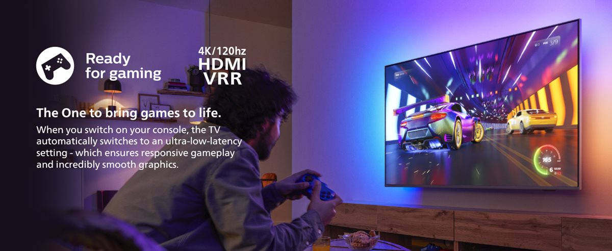 Ready for gaming -- 4K 120Hz HDMI VRR