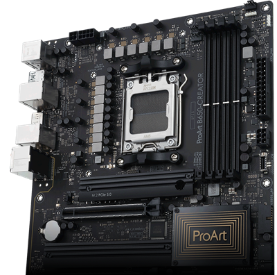 ASUS ProArt B650-Creator Socket AM5 (LGA 1718) Ryzen 7000 ATX content  creator motherboard(PCIe 5.0,DDR5,M.2 slot supports PCIe 5.0, 2.5G & 1G  LAN, USB