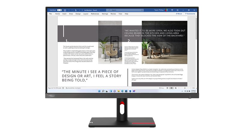 Lenovo ThinkVision S27i-30 63DFKAT4UK monitor