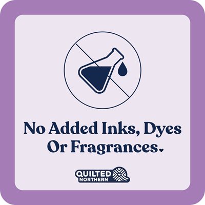 NO INKS, DYES OR FRAGRANCES