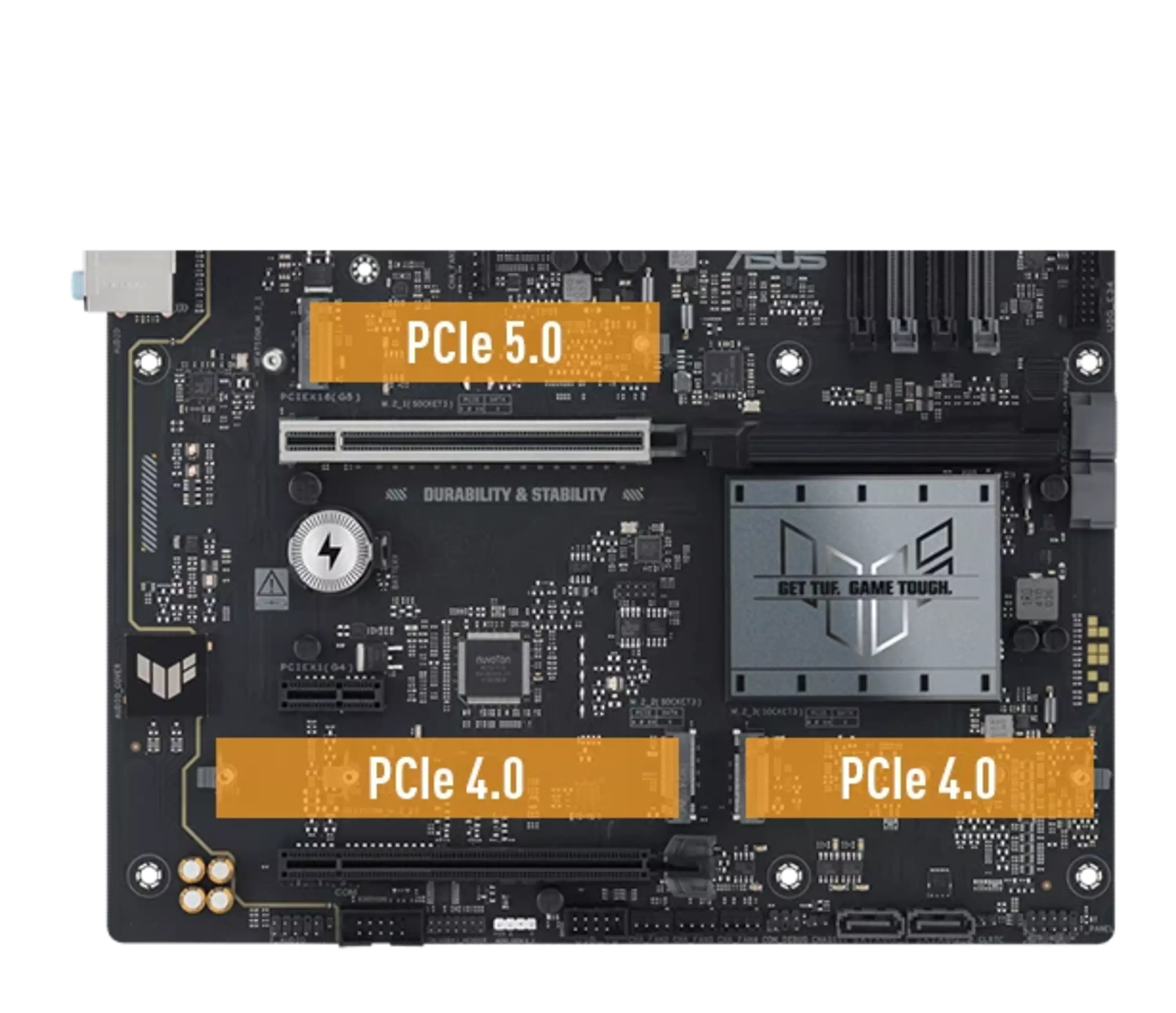 M.2 PCIe 5.0 Unterstützung