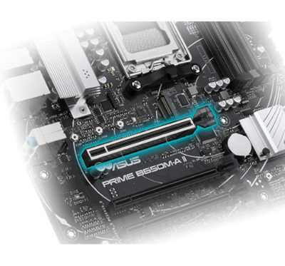 Supports PCIe® 4.0 Slot.