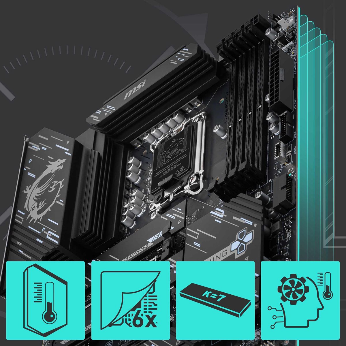 Scheda Madre MSI Z890 GAMING PLUS WIFI - ATX Per Intel Core Ultra, DDR5, PCIe 5.0, Wi-Fi 7 E Killer LAN - Foto 13