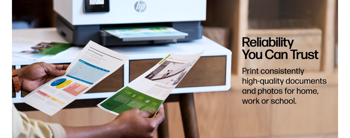 Reliability You Can Trust Print consistently high-quality documents and photos for home, work or school.
